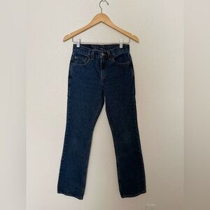 Vintage Levi’s 505 No Stretch Straight Leg Zip Fly Jeans Women’s Size 5